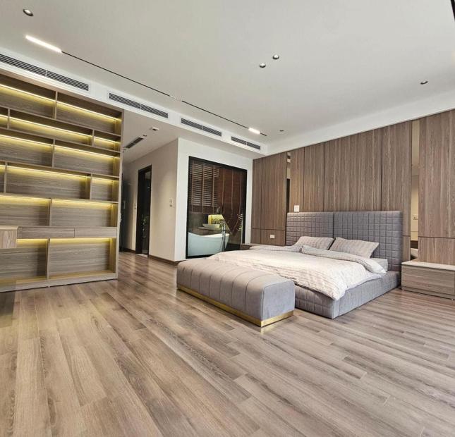 nhà đẹp Nguyễn Văn Cừ, 75m x 7tầng, mặt tiền 6m, thiết kế hiện đại, gara, full nội thất