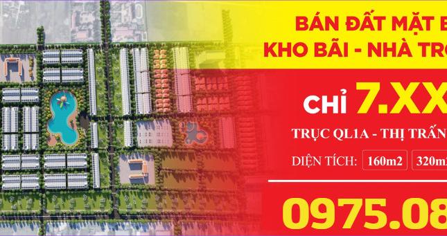 Bán Lô đất biệt thự tại thị trấn Tân Phong.cách quốc lộ 1A 50m giá chỉ 7trxx/m