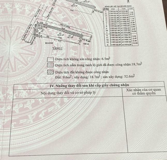 Kẹt tiền cần bán nhà đường 45/4 Trịnh Hoài Đức - 84,1m2 - nhà mới đẹp - giá 8.9 tỷ TL