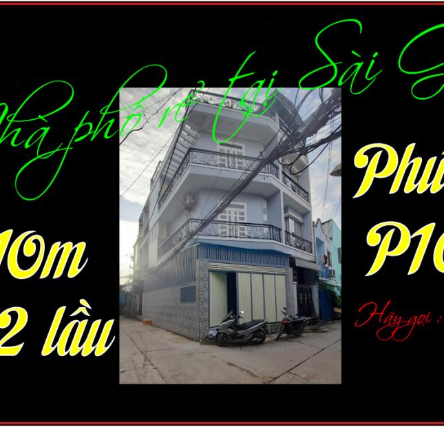 Bán rẻ nhà phố 5 x 10m 1 trệt 2 lầu Phú Định Q8 TP.HCM