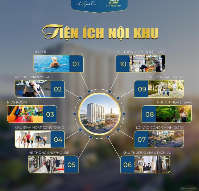 Bán Căn Hộ 2PN View Nội Khu De Capella bán chuyển nhượng giá 4.82 tỷ đã vat, nhà mới 100%