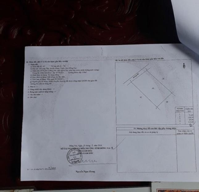 Bán đất An Hạ, xã Phạm Văn Hai, Bình Chánh 50m2, giá TT 450tr