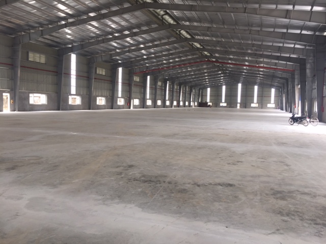 Cho thuê kho xưởng DT 2300m2 Yên Phong, Bắc Ninh