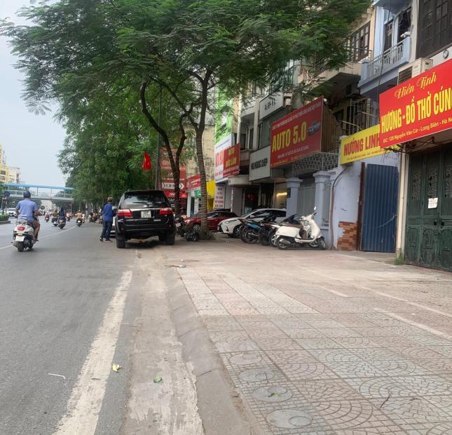 bán nhà mặt phố Nguyễn Văn Cừ, 103m x 4tầng, mặt tiền 5m, nở hậu, full thổ cư