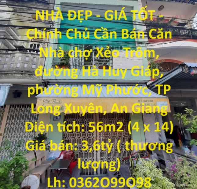 NHÀ ĐẸP - GIÁ TỐT - Chính Chủ Cần Bán Căn Nhà Đẹp Mặt Tiền Mỹ Phước, Long Xuyên, An Giang