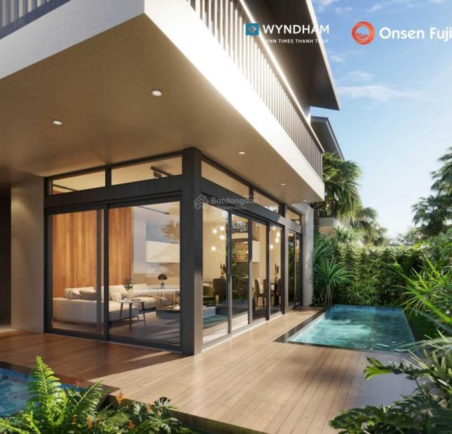 Mở bán biệt thự Wyndham Thanh Thủy bàn giao full nội thất phong cách nhật 7 tỷ. CK 38%