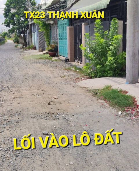 292m2 Đất 1 tỷ 9 TX23 Thạnh Xuân Quận 12 TPHCM