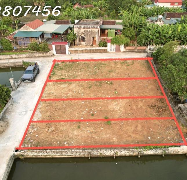 Bán lô đất full thổ cư gần cụm công nghiệp Hợp Thắng 72ha. Lô đầu ve thoáng mát