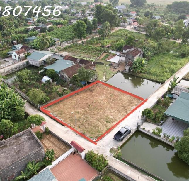 Bán lô đất full thổ cư gần cụm công nghiệp Hợp Thắng 72ha. Lô đầu ve thoáng mát
