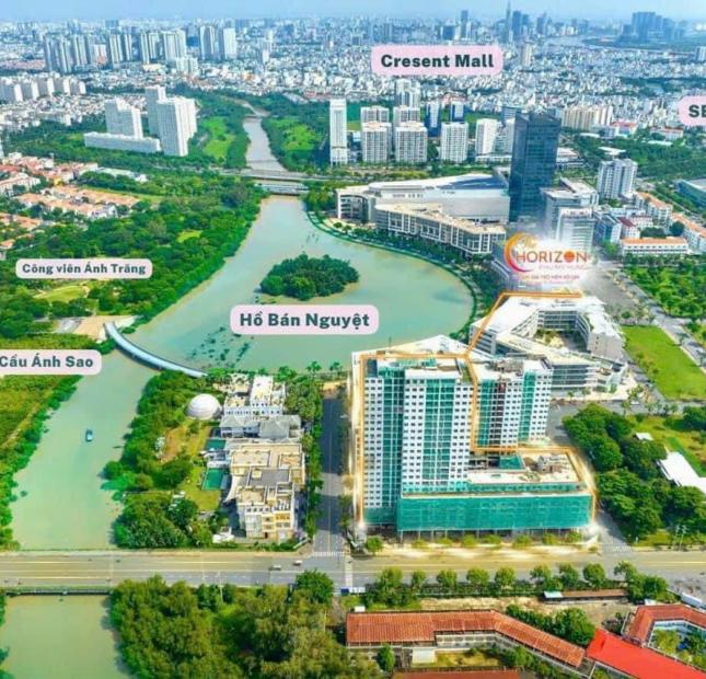 Dự án căn hộ đầu tiên và duy nhất tại khu The Crescent, view trực diện Hồ Bán Nguyệt, cầu Ánh Sao