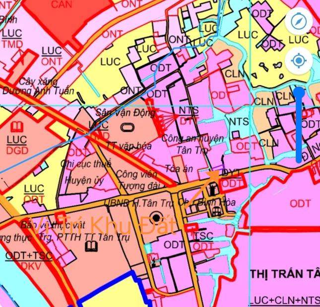 Bán đất thổ trung tâm thị trấn Tân Trụ giá rẻ 4,5 tỷ