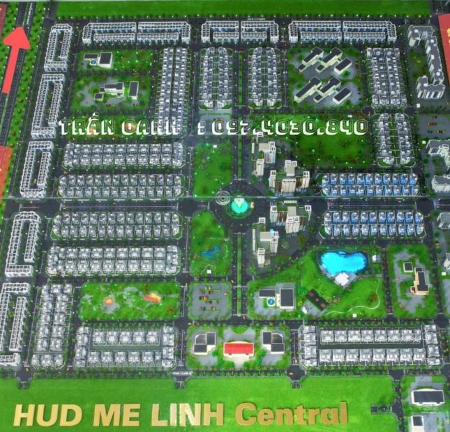 Quỹ căn Chủ đầu tư HUD Mê Linh: 8.8 tỷ sở hữu biệt thự, hỗ trợ vay 70%, có sổ đỏ
