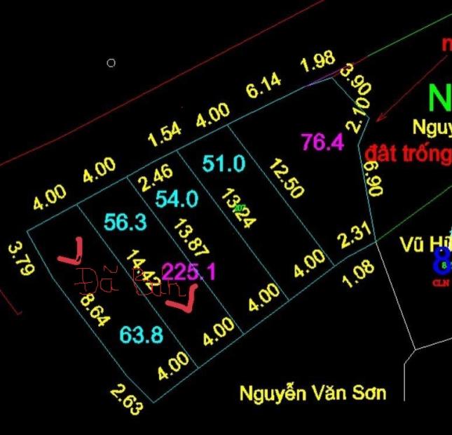 Chính chủ bán lô đất 54m Hoàng Nha – Minh Hải ngõ ô tô giá 920tr. Lh 0362554684