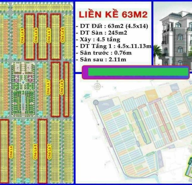 Bán cắt lỗ liền kề 63m2, 64m2, 65m2 Vinhomes Ocean Park 2 Hưng Yên