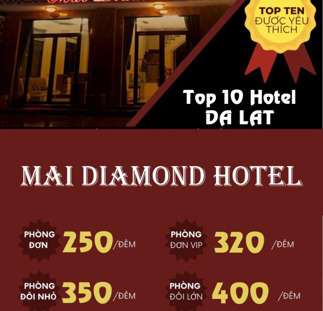 Hotel Mai diamond đà lạt 250k/ngày