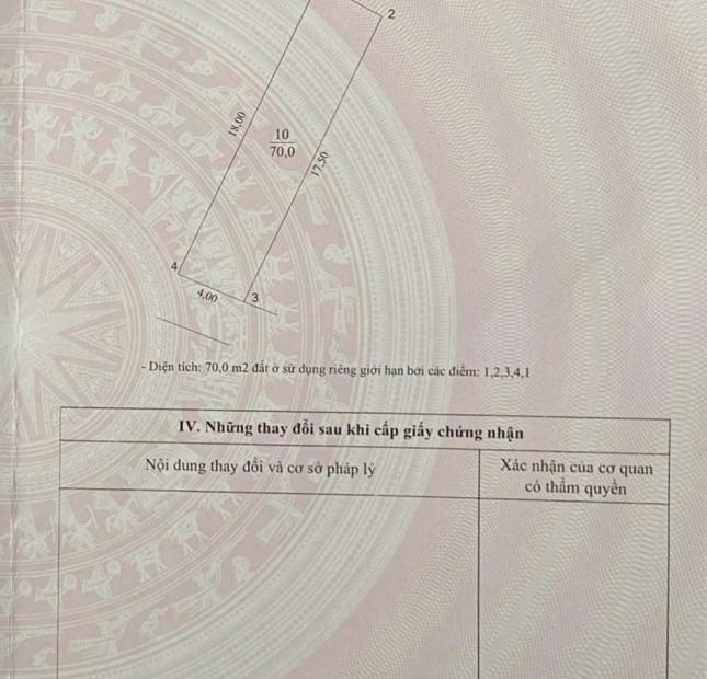 Bán nhà ngõ 192  Lê Trọng Tấn 70m x 3 tầng, mt: 4m chỉ 8 tỷ, ngõ thông thoáng rộng đẹp
