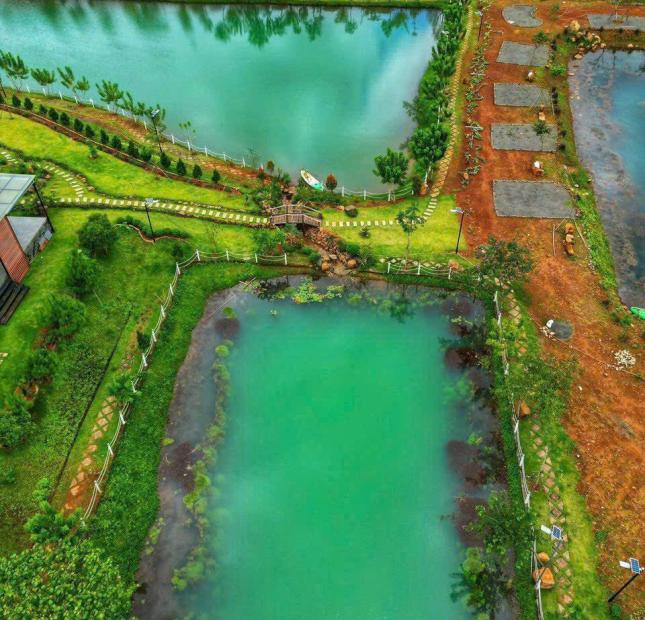 Bán đất Lộc Tân giá chỉ từ 550 triệu view hồ dak long thượng - sổ hồng riêng + công chứng ngay