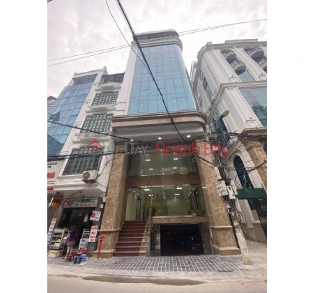 Bán tòa nhà Văn Phòng 9 tầng mặt phố Tô Vĩnh Diện_Hoàng Văn Thái Dt 115m2 Mt 8.4m. Giá 50 tỷ  