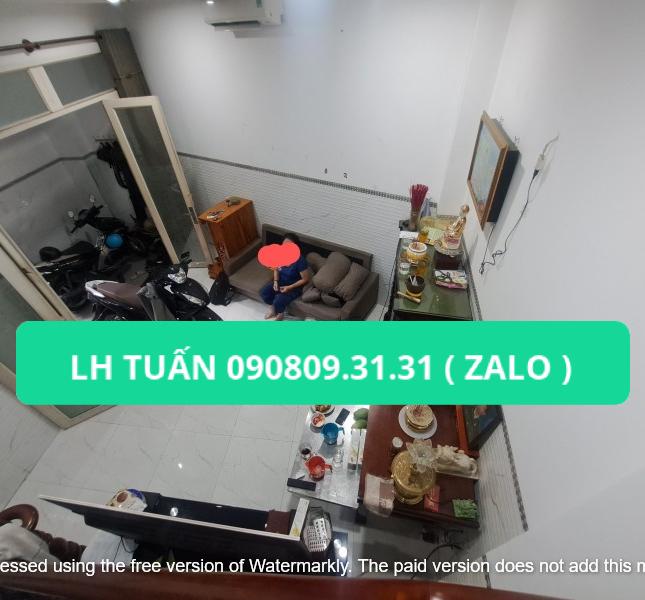 3131 - Bán Nhà Q3 Rạch Bùng Binh 42M2 , 4 Tầng BTCT, 5PN Giá Chỉ 4.6 tỷ