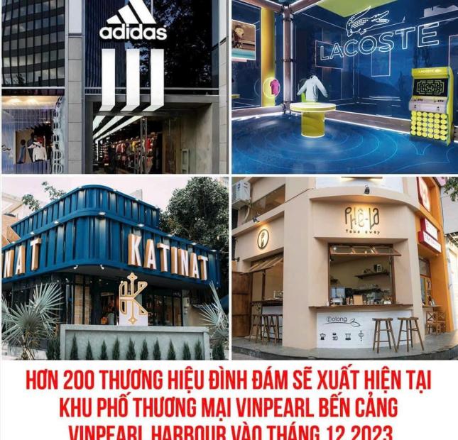Cho thuê Shophouse 3 tầng tại Quần thể nghỉ dưỡng Vinpearl Hòn Tre Nha Trang - Miễn phí giá thuê