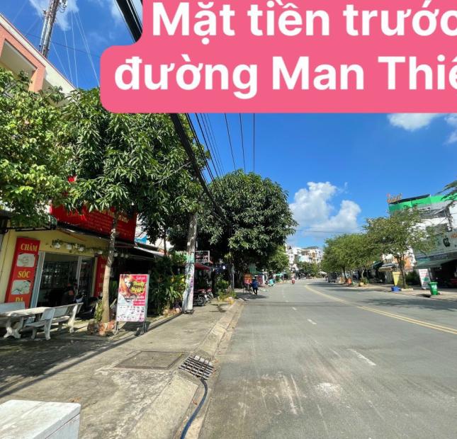 Nhà 2 mặt tiền Man thiện DT 110m đúc 3 lầu khu vip