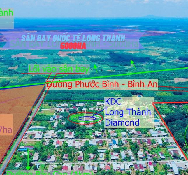 Bán đất sân bay tại Đường AP 3, Long Thành,  Đồng Nai diện tích 100m2  giá 2.5 Tỷ
