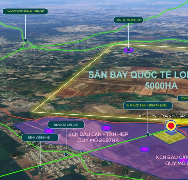 Bán đất sân bay tại Đường AP 3, Long Thành,  Đồng Nai diện tích 100m2  giá 2.5 Tỷ