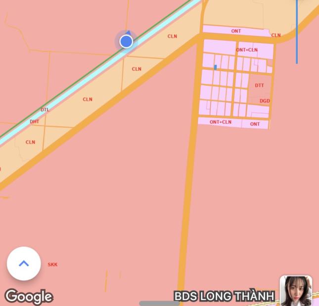 Bán đất sân bay tại Đường AP 3, Long Thành,  Đồng Nai diện tích 100m2  giá 2.5 Tỷ