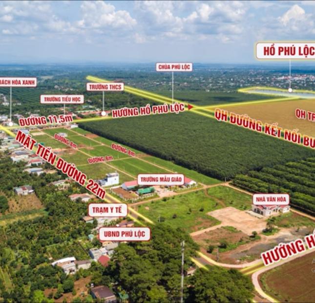 Đầu tư sinh lời khủng với lô đất nền KDC Phú Lộc, Krông Năng chỉ từ 550triệu