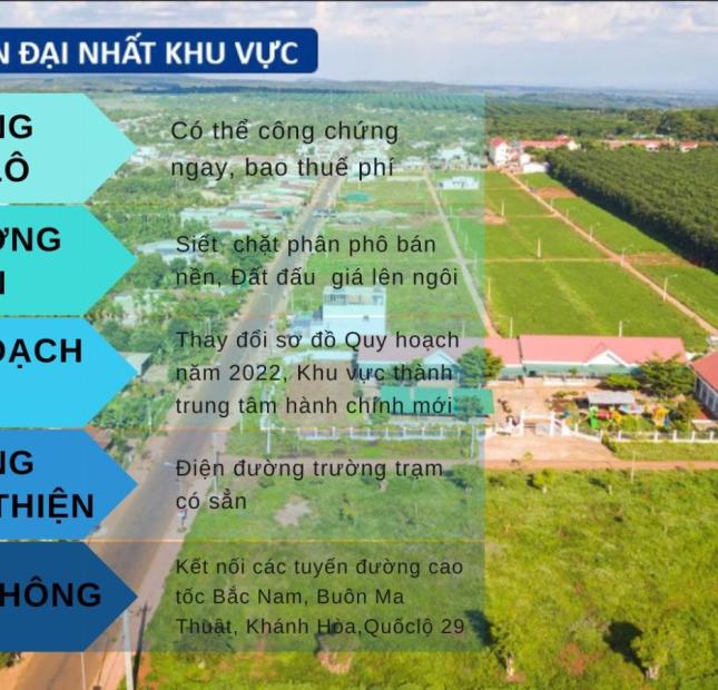 Đầu tư sinh lời khủng với lô đất nền KDC Phú Lộc, Krông Năng chỉ từ 550triệu