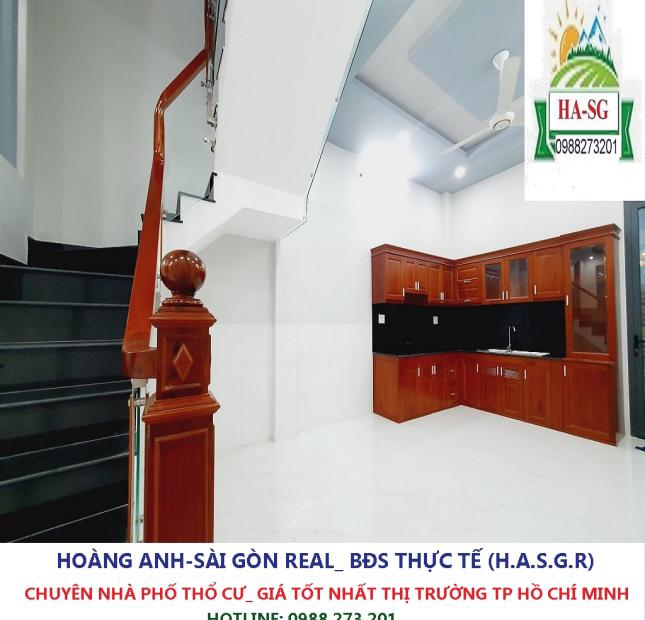 BÁN NHÀ MỚI BTCT 3 TẦNG NGAY TRƯỜNG TH NGUYỄN VĂN BÁ, PHƯỚC LONG B, Q.9_ SHR_ 95 m2_