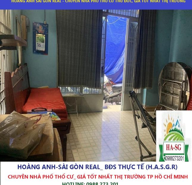 BÁN NHÀ TRỆT CÓ GÁC NGAY UBND PHƯỜNG TRƯỜNG THỌ, THỦ ĐỨC_ SHR _ 91 m2_ 0988273201 ( HOÀNG ANH)