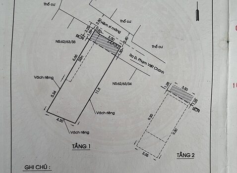 Chính chủ bán nhà 1 trệt + 1 lầu tại 32/30 Trần Quang Long, phường 19, quận Bình Thạnh, TP. HCM