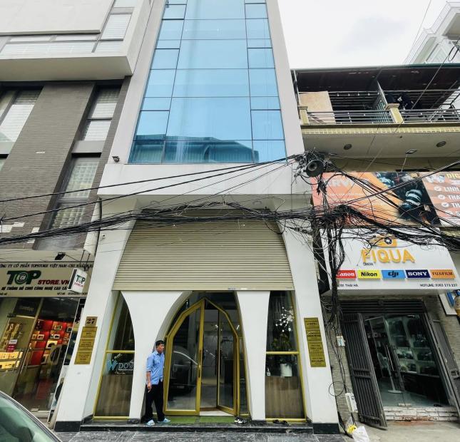 HIẾM !! Bán nhà ngõ 100 Trung Kính 80mx6T thông sàn thang máy oto tránh vỉa hè nhỉnh 20 ty