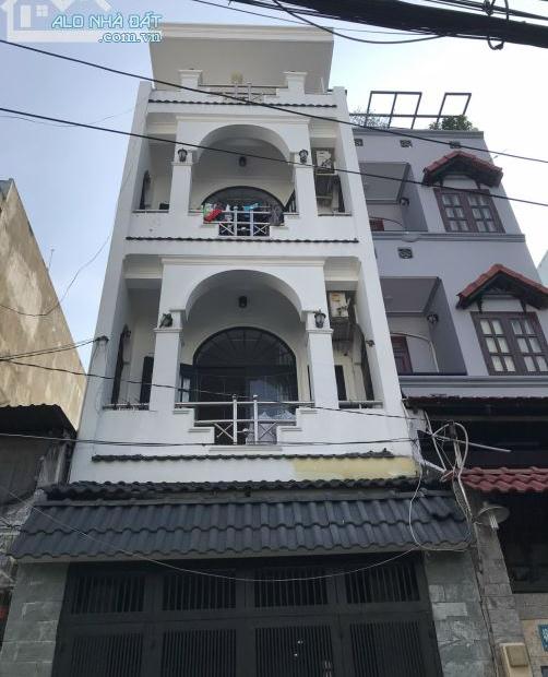 Bán nhà hẻm xe hơi 8m Nguyễn Xí, 4x18m 72m2, 4 tầng, 7PN, đang cho thuê 35tr/tháng