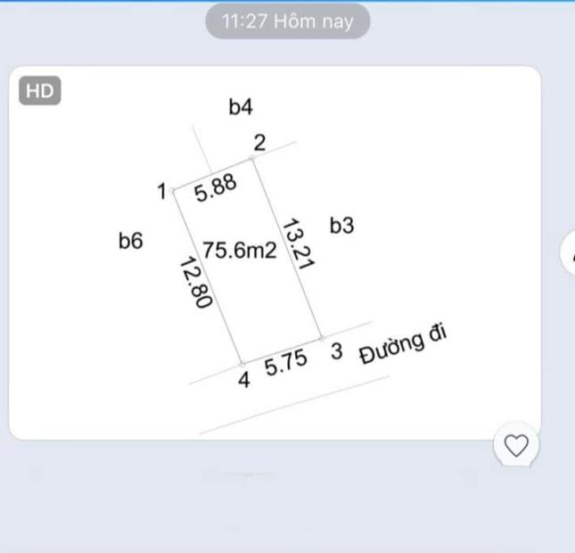 Bán Nhà - Lô Góc -Trần Bình - Cầu Giấy 76 m2 1 Tầng, Mặt Tiền 5.7m, Giá 12.8 Tỷ 