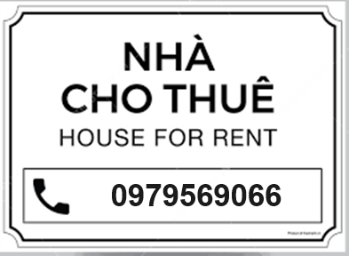 Cho thuê nhà ngõ 105 Xuân La, P.Xuân Tảo, Bắc Từ Liêm, HN; 3tr/th; 0979569066