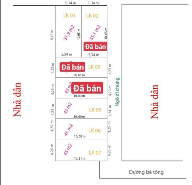 Hộ khẩu thị trấn Đại Nghĩa, Mỹ Đức, Hà Nội mà Giá chỉ từ hơn 600tr-7xxtr 
Diện tích từ 45m đến gần