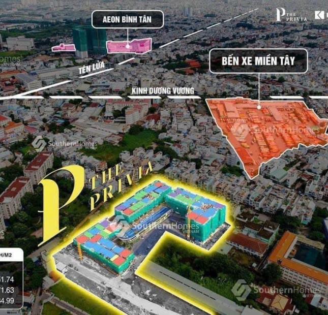Giá hiếm thị trường 48tr/m2 Privia Khang Điền cách Aeon Bình Tân 5phút, tặng đến 3 chỉ vàng mở bán