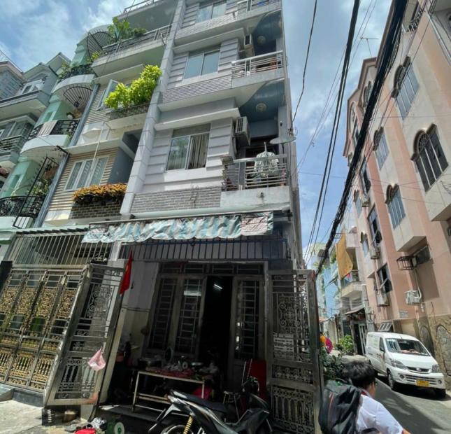 Bán nhà hẻm xe hơi 8m, Tô Hiến Thành, Phường 13, Quận 10, 60m2, 4 tầng, giá chỉ 12 tỷ