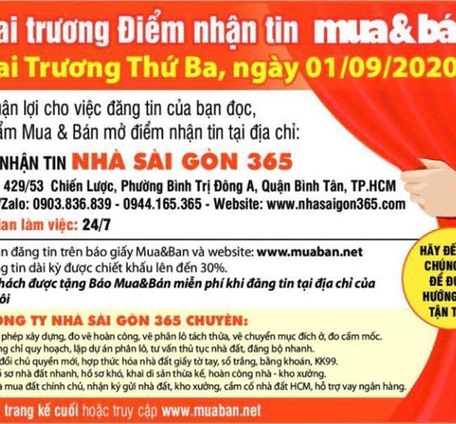 Bán đất 271/6C Lê Đình Cẩn , Tân Tạo, quận Bình Tân