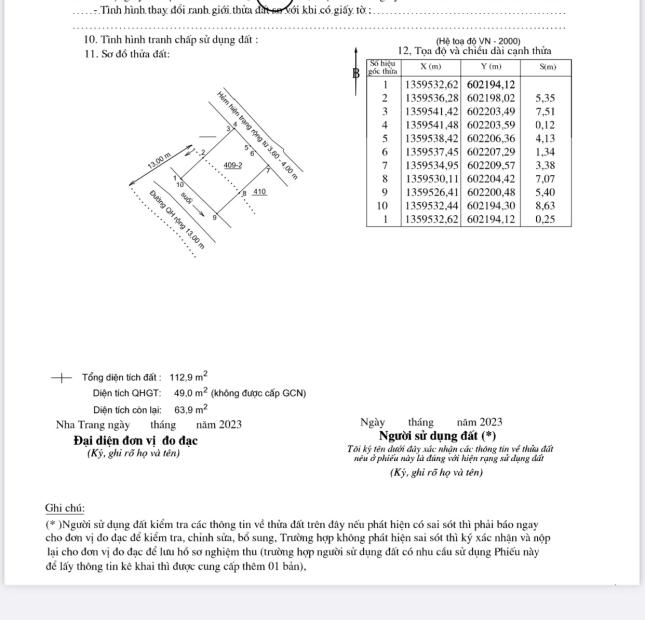 ** Bán đất Ven Biển Nha Trang - Đường Oto - Gần Bến Xe - Cách Hòn Chồng chỉ 2km - Sổ Đỏ