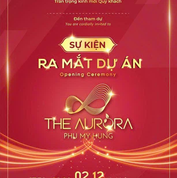 The Aurora Phú Mỹ Hưng, Thiết kế độc đáo Ruộng bậc Thang. Lịch TT dài. Xem ngay 0901323786