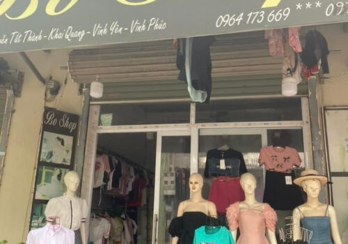 SANG NHƯỢNG MẶT BẰNG HOẶC SHOP QUẦN ÁO - BO SHOP Ngõ 7 Nguyễn Tất Thành, Khai Quang, Vĩnh Yên