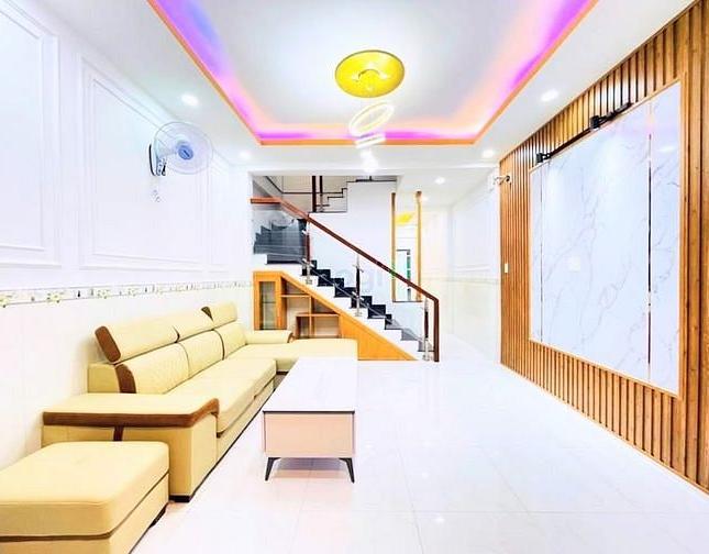 Nhà 1T1L, 3PN, hẻm xe hơi 6m - Phan Huy Ích, Gò Vấp - Tặng nội thất