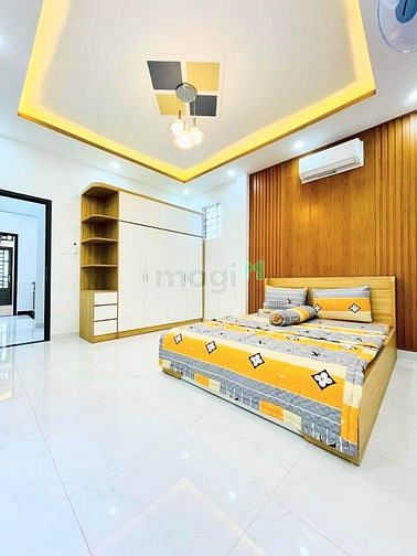Nhà 1T1L, 3PN, hẻm xe hơi 6m - Phan Huy Ích, Gò Vấp - Tặng nội thất