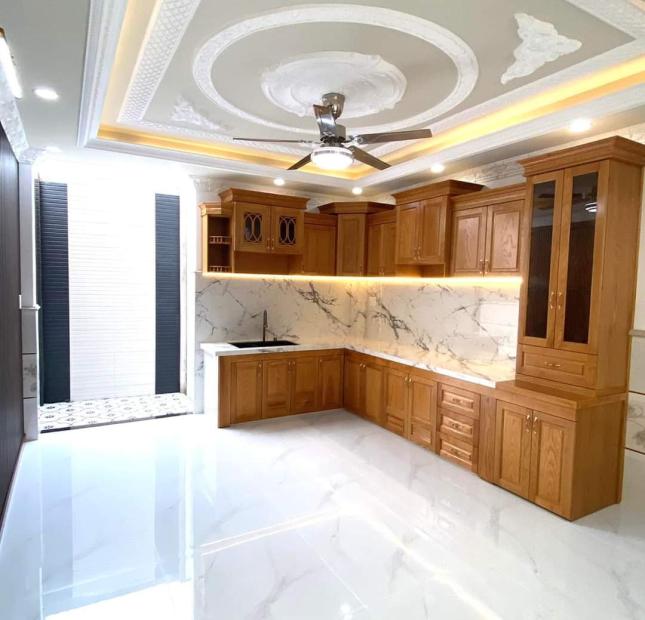 Bán Nhà Mới Xây 1/ Trần Thị Hè, 4x14m, 4 Tầng 1 Lửng, Đường 7m