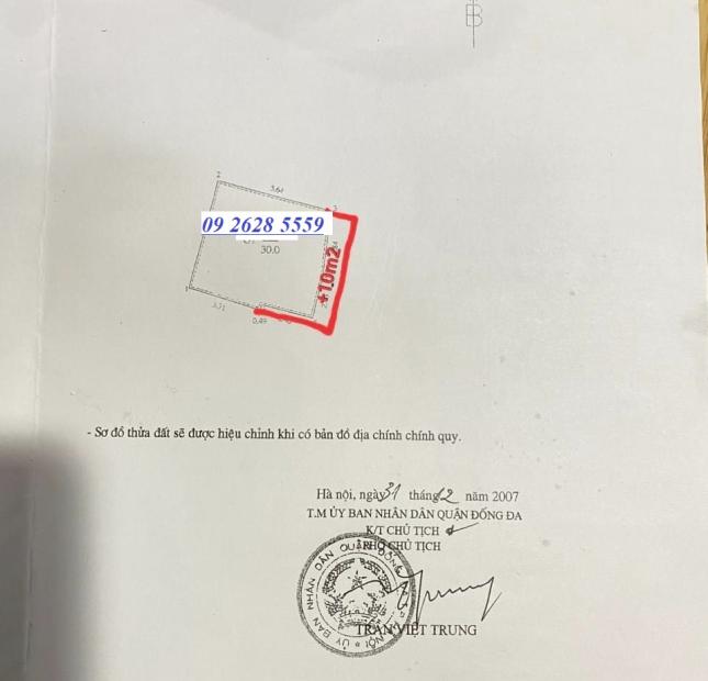 NÓNG O9 2628 5559 Bán nhà mặt phố Hồ Văn Chương 40m², nhà C4, MT 5m, giá 11.5 tỷ Đống Đa