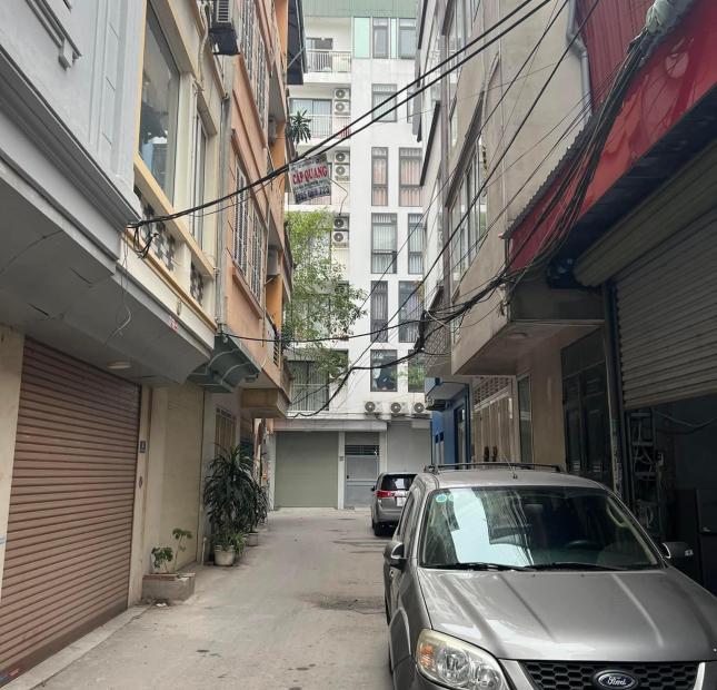 Bán Nhà C4 Ngõ 381 Phố Nguyễn Khang, 91m2, 2 mặt ngõ, gần Phố ngõ thông rộng ô tô tránh, giá đầu