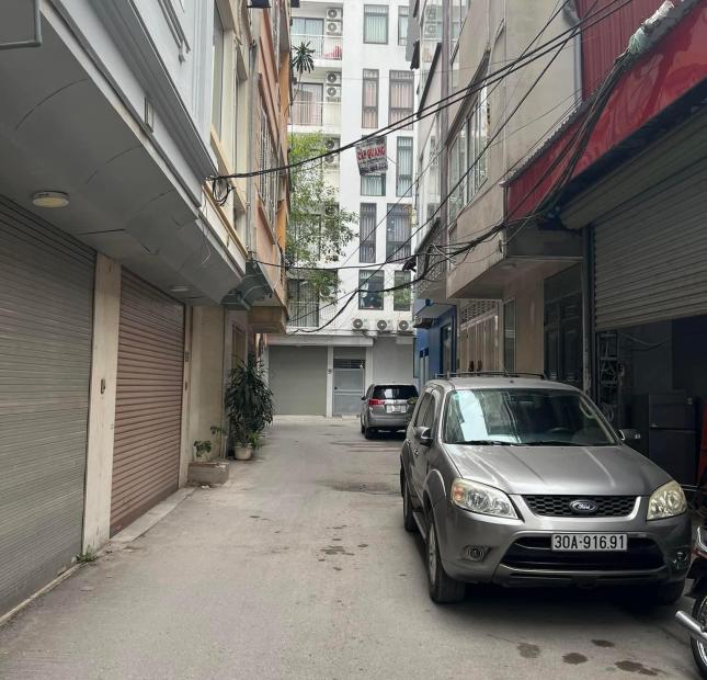 Bán Nhà C4 Ngõ 381 Phố Nguyễn Khang, 91m2, 2 mặt ngõ, gần Phố ngõ thông rộng ô tô tránh, giá đầu